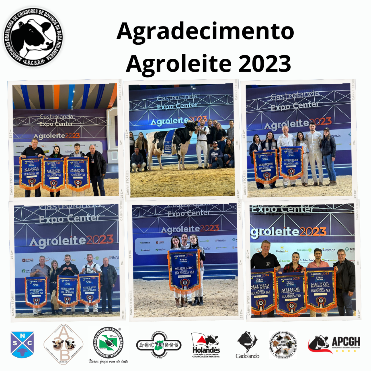 Celebrando o Sucesso: Agradecimento a Todos os Envolvidos na Casa da Raça Holandesa 2023