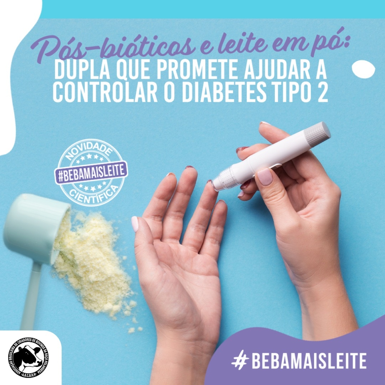 DUPLA QUE PROMETE AJUDAR A CONTROLAR O DIABETES TIPO 2