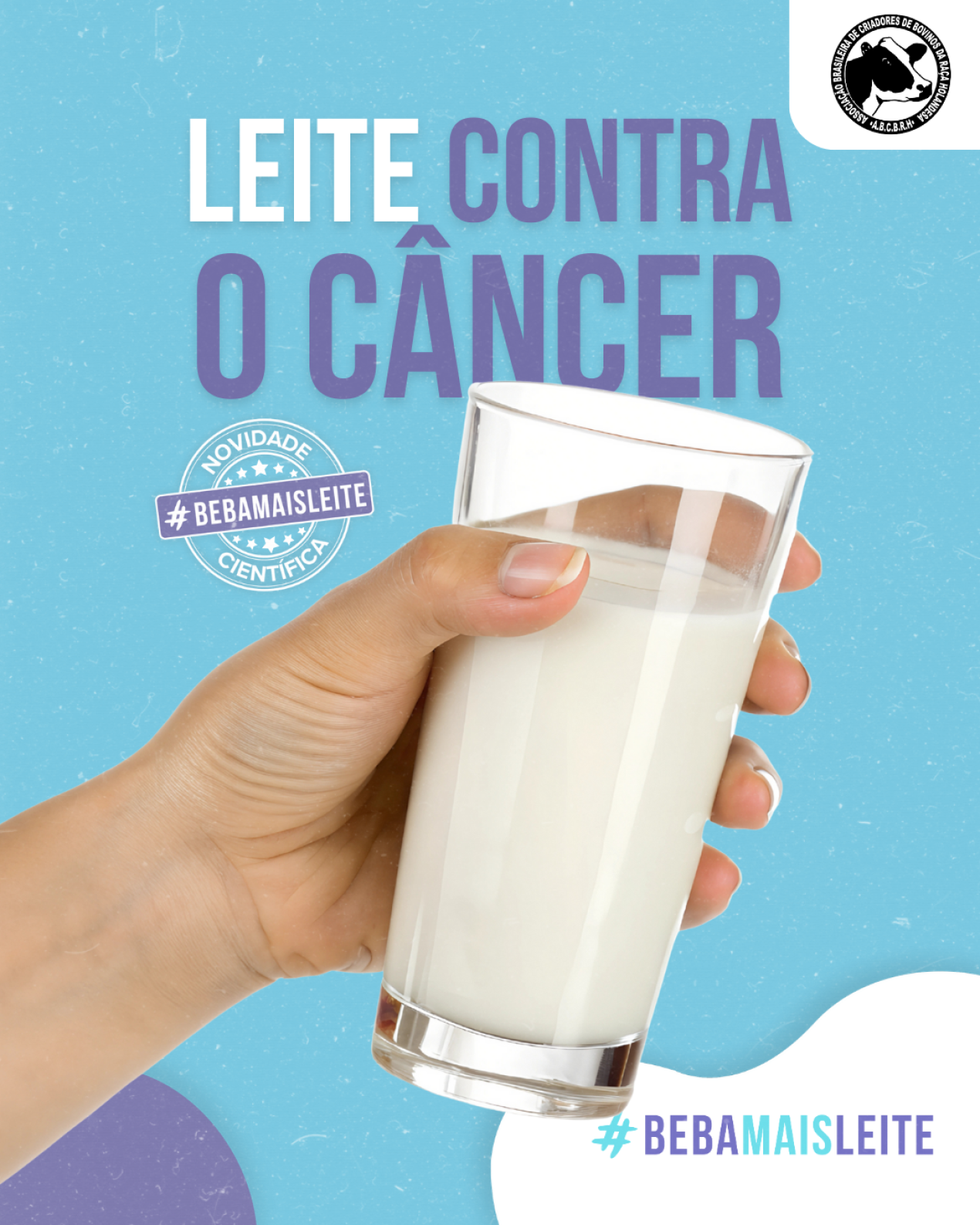 LEITE CONTRA O CÂNCER