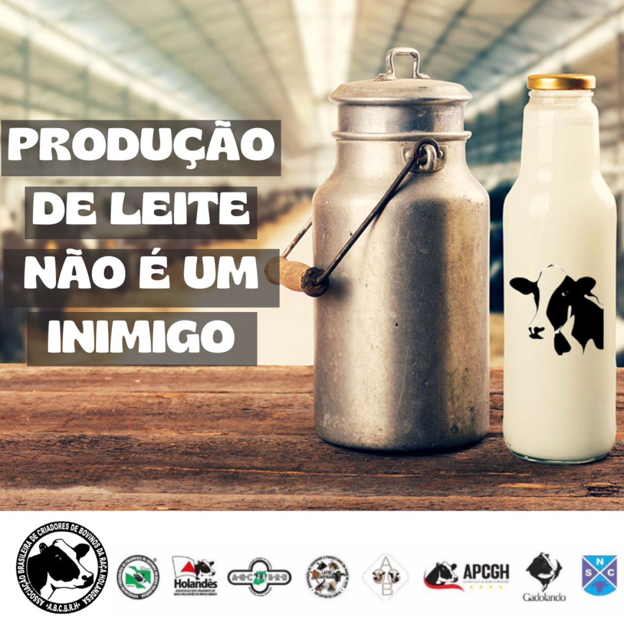 Produção de leite não é um inimigo