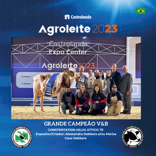 Celebrando o Sucesso: Agradecimento a Todos os Envolvidos na Casa da Raça Holandesa 2023